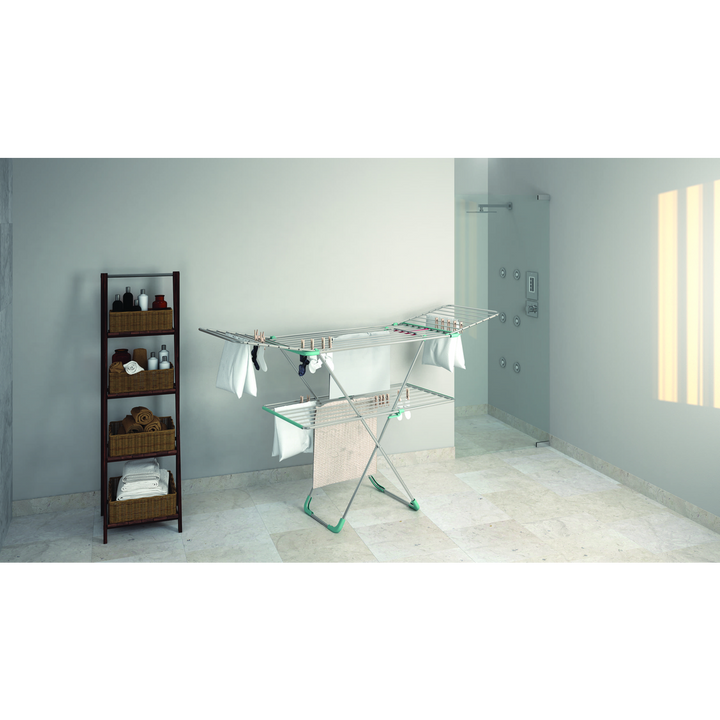 Colombo 2-Tier Clothes Airer 30 m - Silver