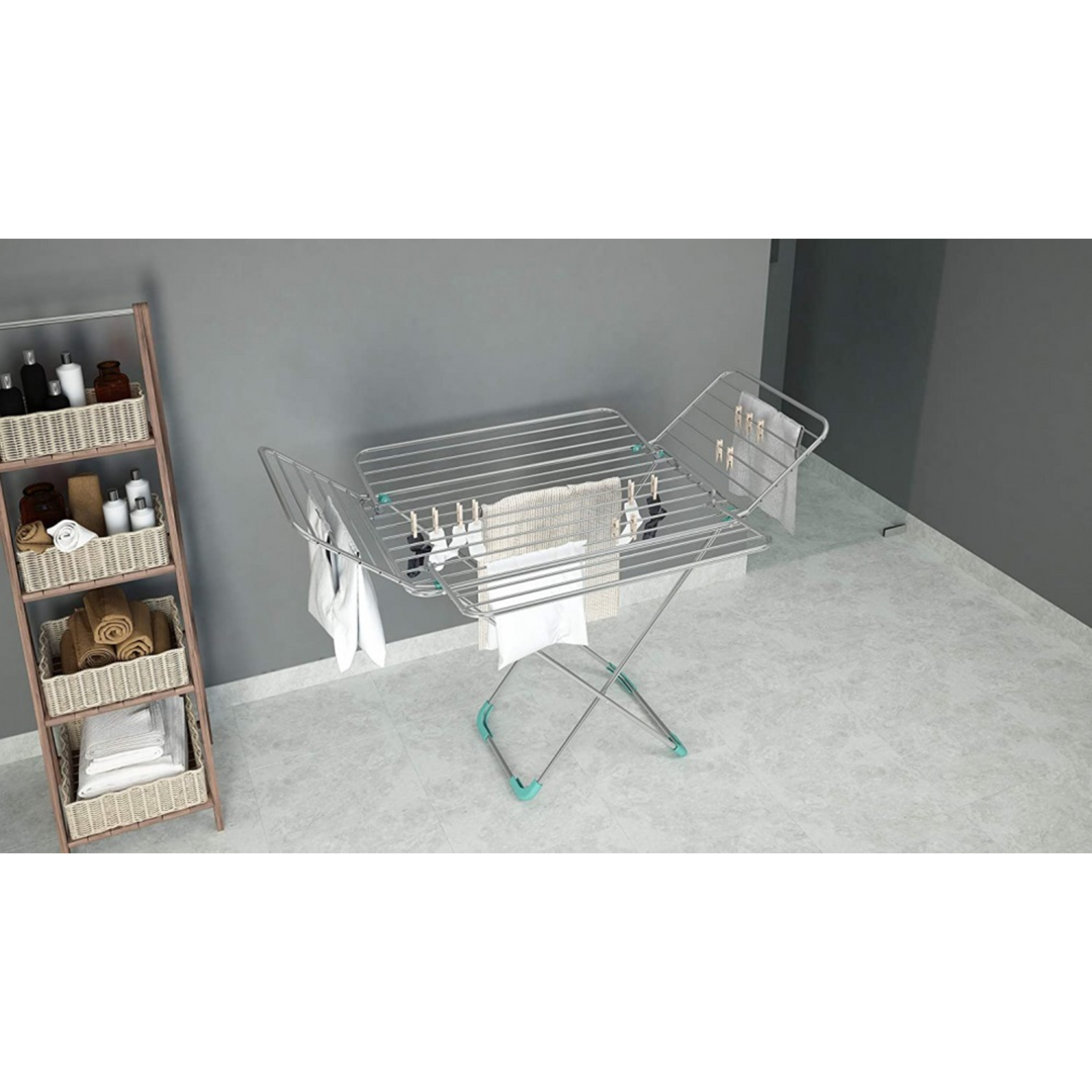 Colombo Flower Clothes Airer 30 m - Silver