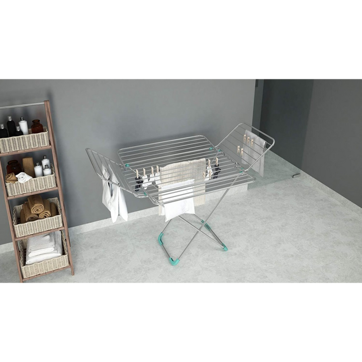 Colombo Flower Clothes Airer 30 m - Silver