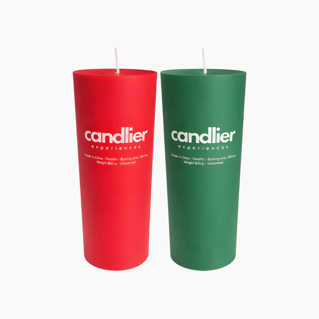 Candlier Colored Pillar Candle