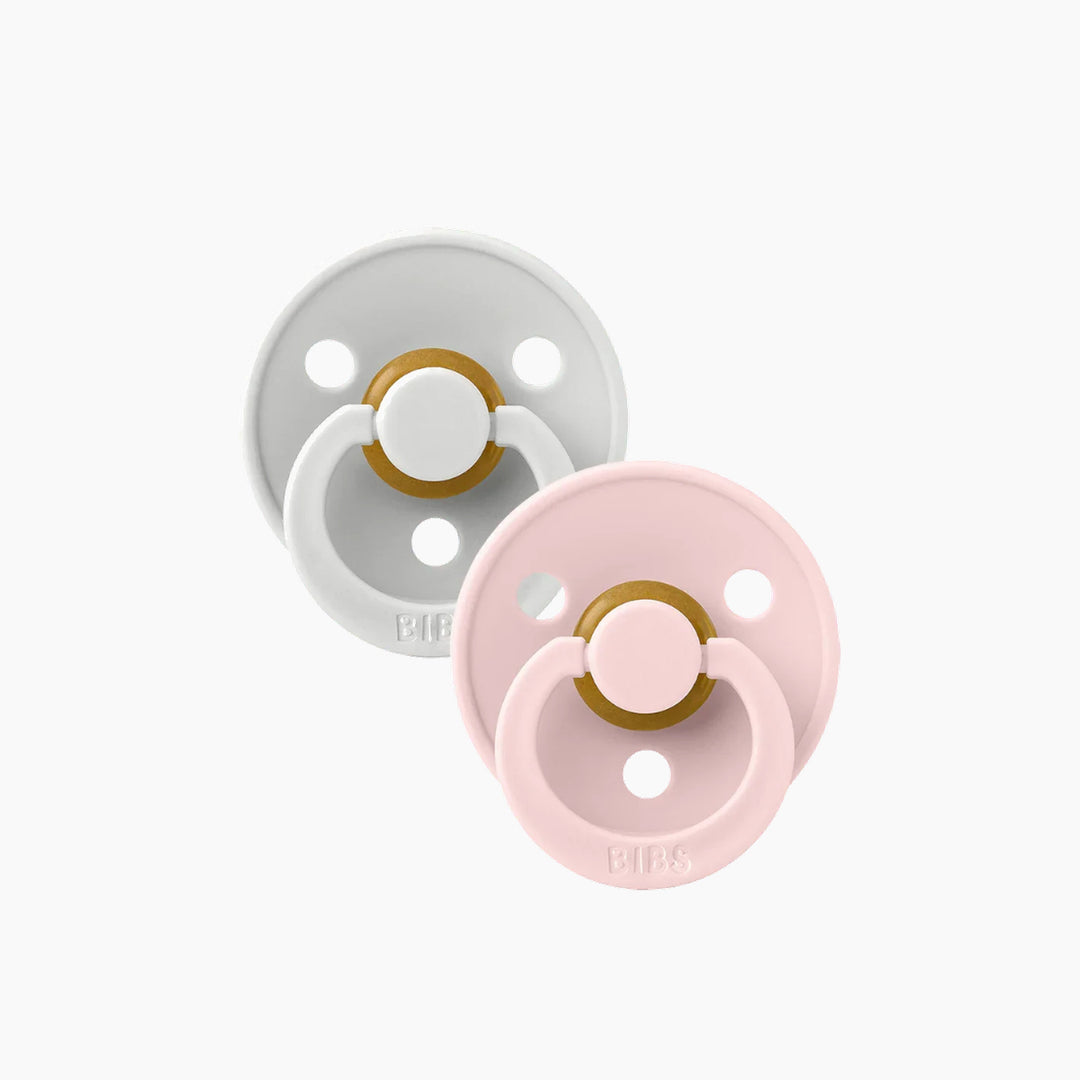 Bibs Colour Pacifiers 2 Pack - Haze &amp; Blossom