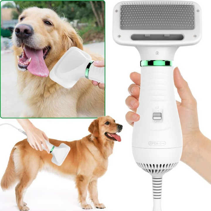 SMASOLO Comb with Hair Dryer for Pets