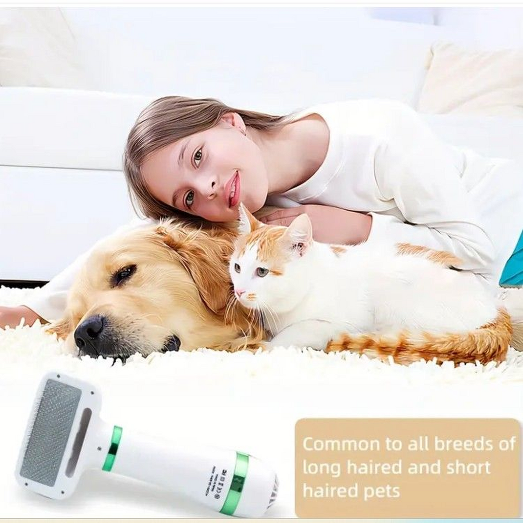 SMASOLO Comb with Hair Dryer for Pets
