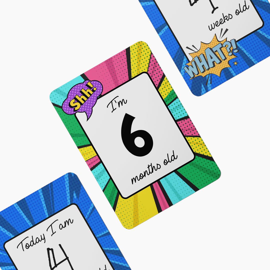 Twinkle &amp; Giraffe Milestone Cards Set of 25