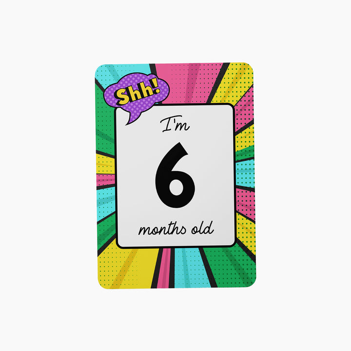 Twinkle &amp; Giraffe Milestone Cards Set of 25