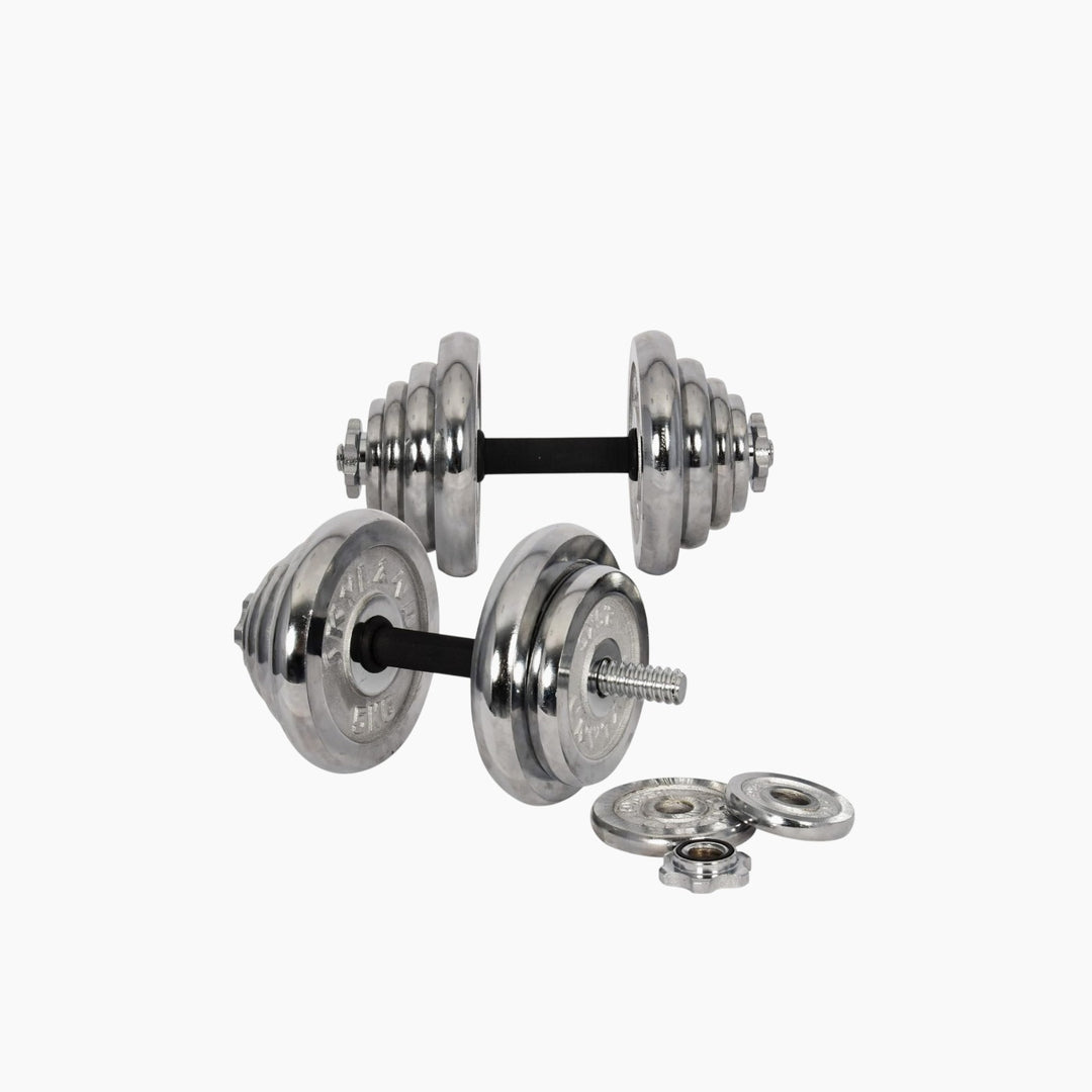 Complete Dani Chrome Iron Weight Set 50 kg