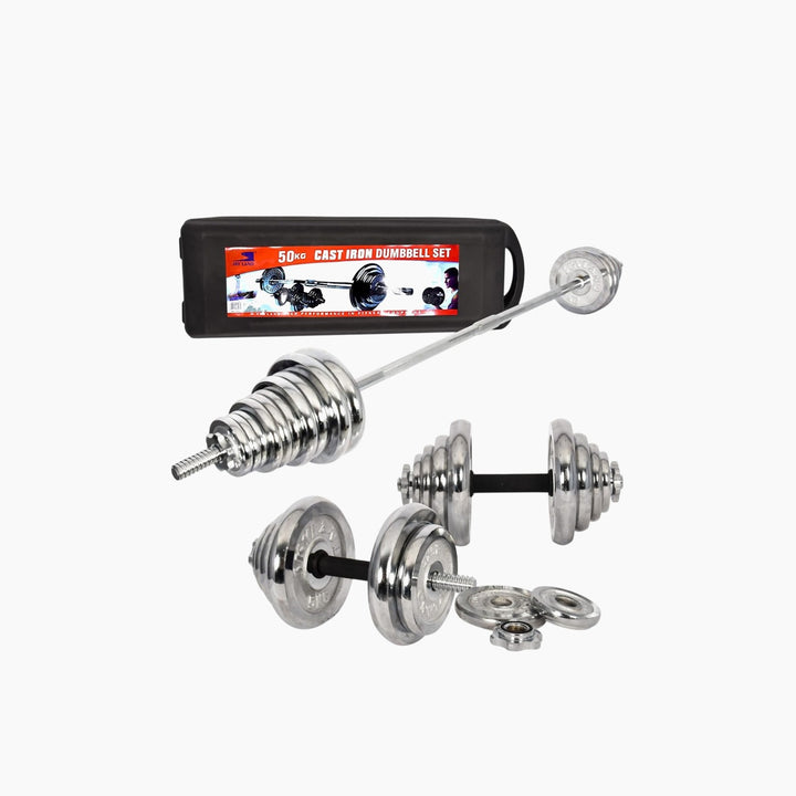 Complete Dani Chrome Iron Weight Set 50 kg