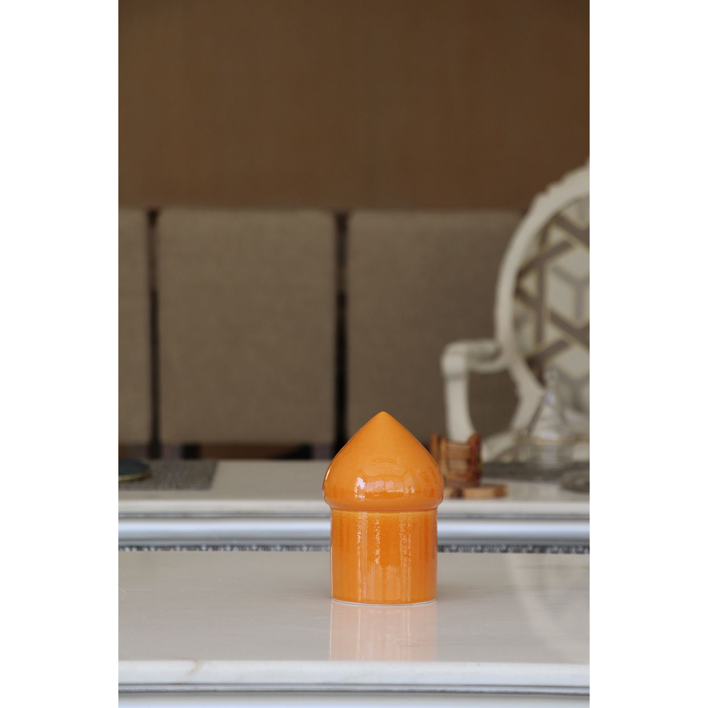 Zen Concept Amber Ceramic Fanoos Zen Concept Amber Ceramic Fanoos