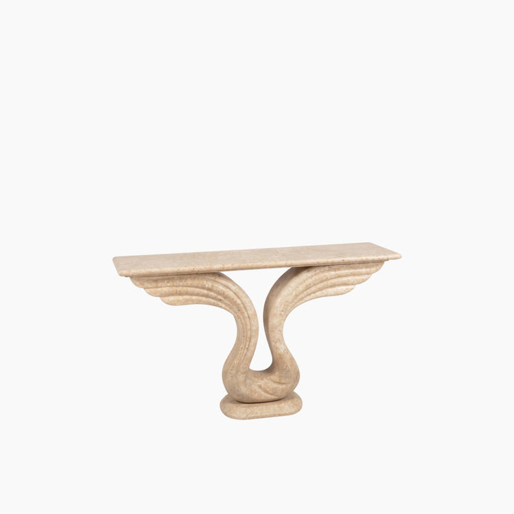 Wavy Sculptural Console Table