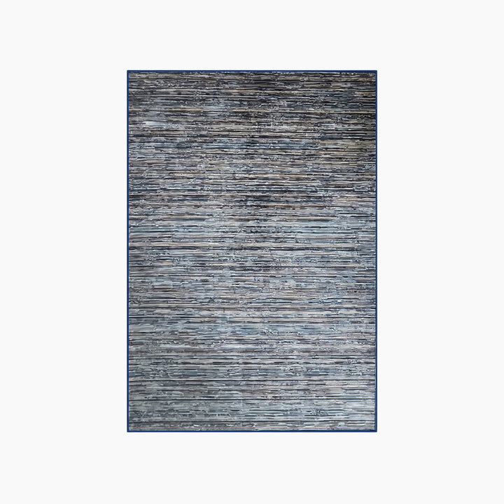 Contemporary Grey Stripes Rug