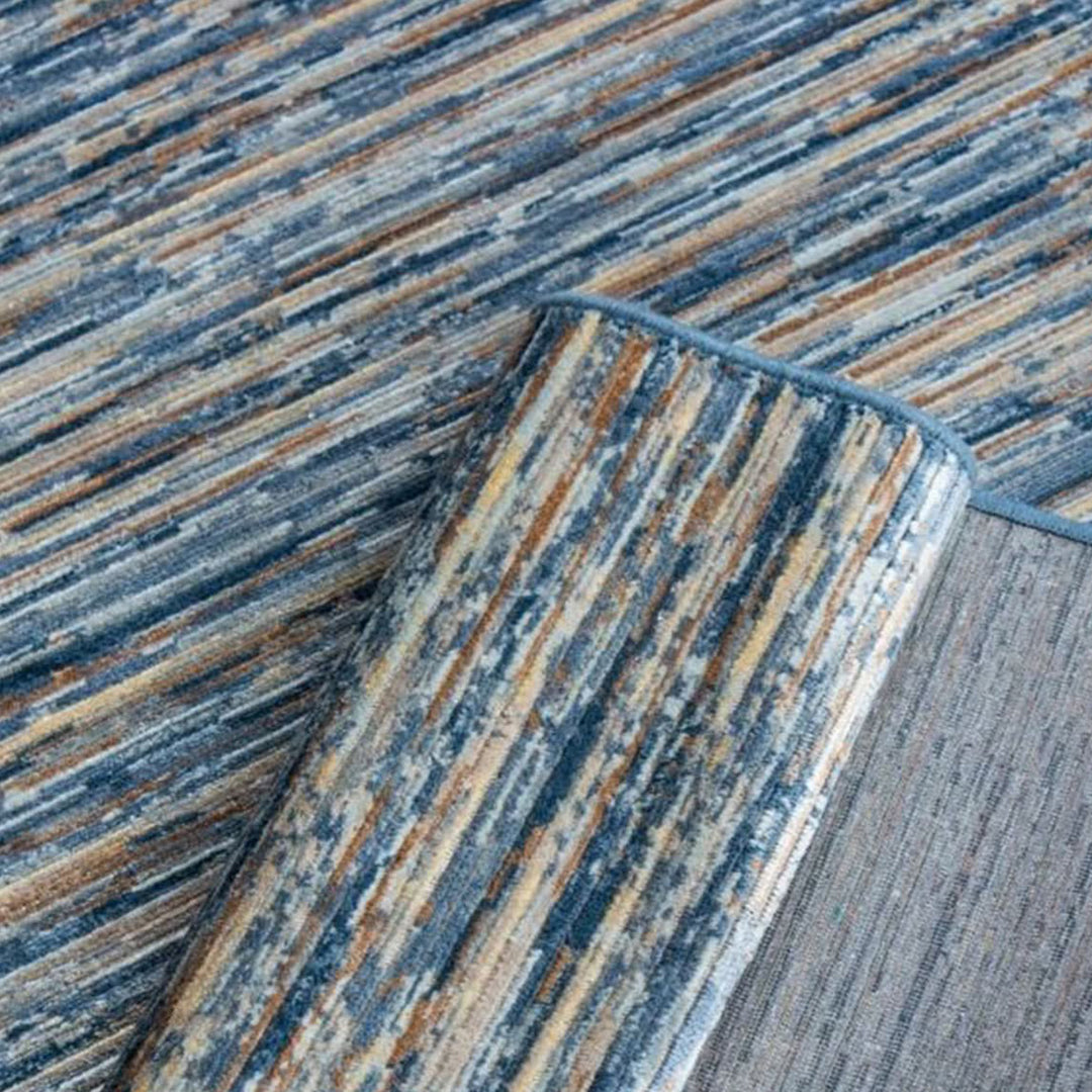 Contemporary Grey Stripes Rug