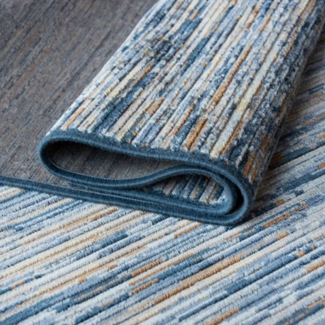 Contemporary Grey Stripes Rug