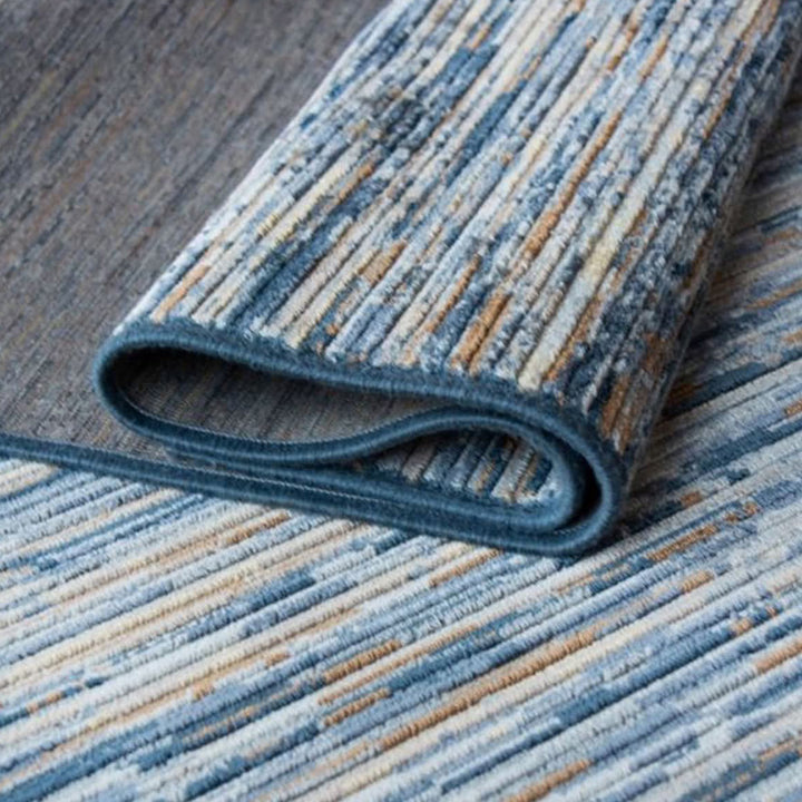 Contemporary Grey Stripes Rug