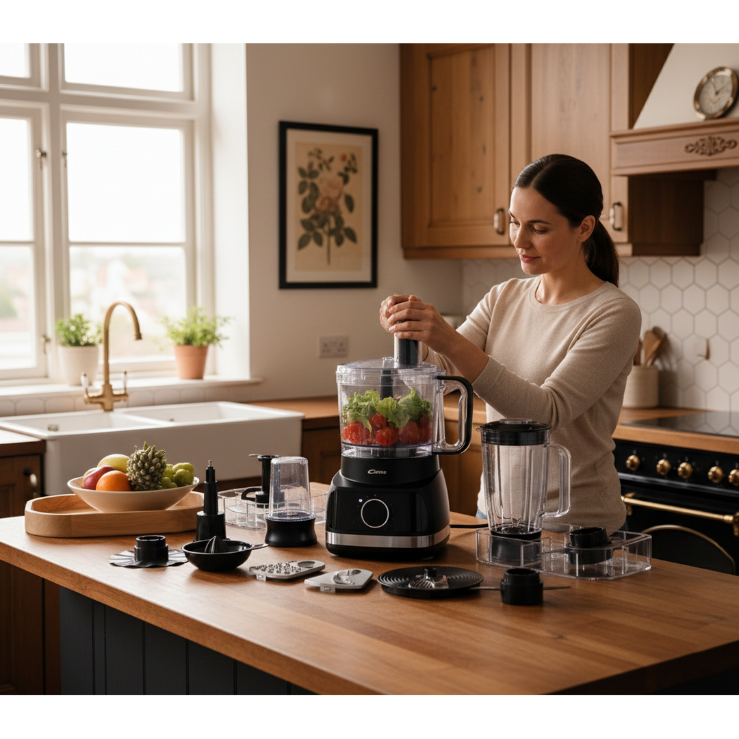 Conti 9-in-1 Food Processor, 800W