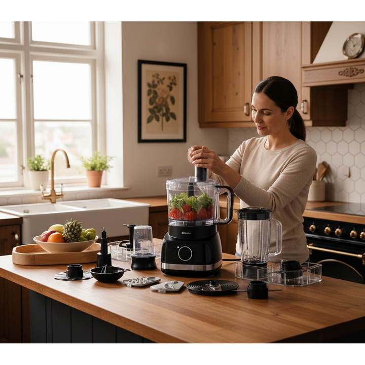Conti 9-in-1 Food Processor, 800W