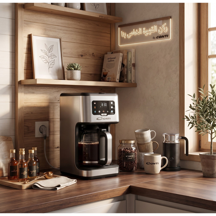 Conti American Coffee Maker, 17-Cup Capacity