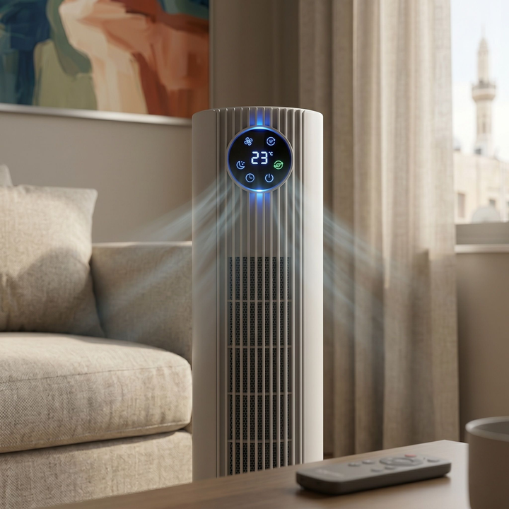 Conti Bladeless Vertical Fan with Remote