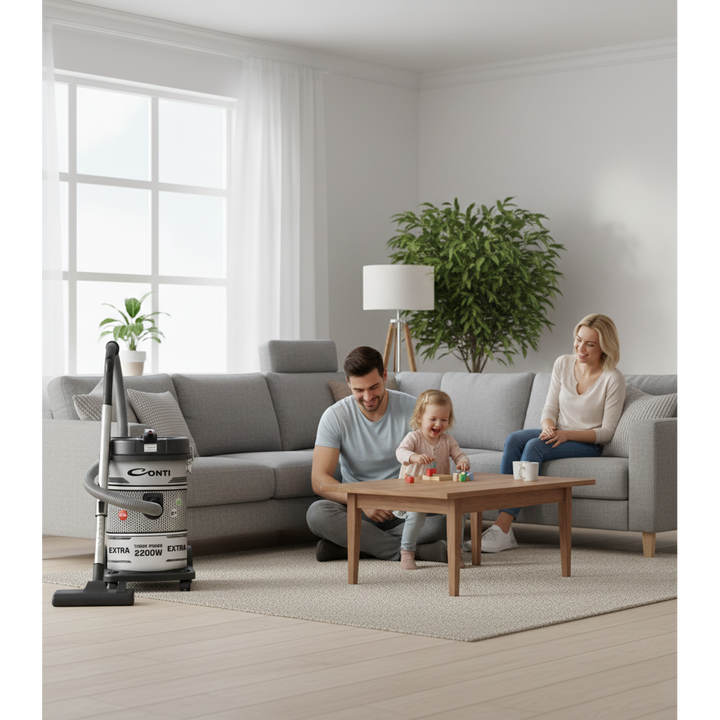 Conti Drum Vacuum Cleaner, 21L