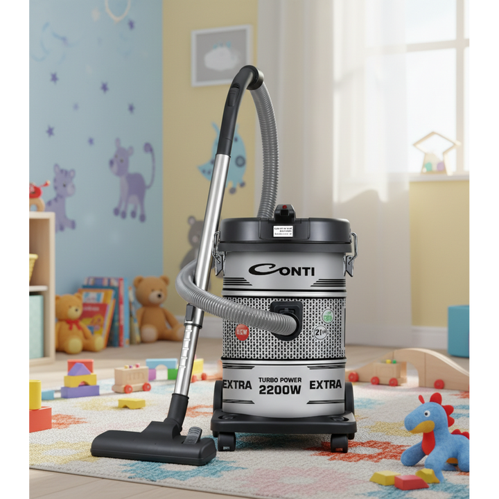 Conti Drum Vacuum Cleaner, 21L