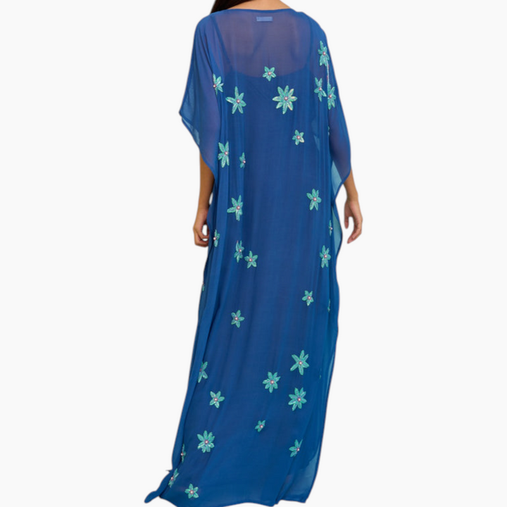Pitusa Cordelia Beaded Kaftan