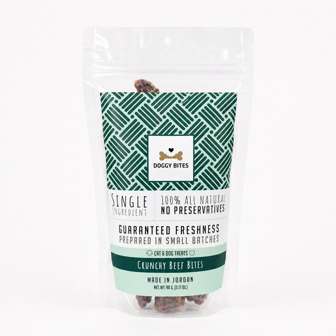 Doggy Bites Crunchy Beef Bites Dog Treats