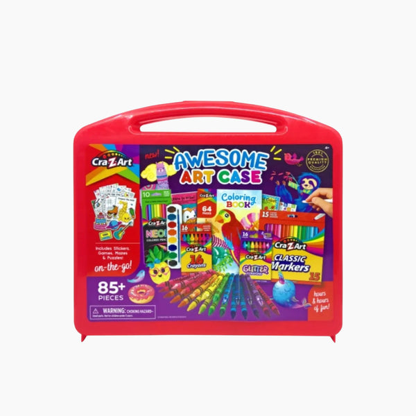 Cra-Z-Art Awesome Arts Case 85 Pcs