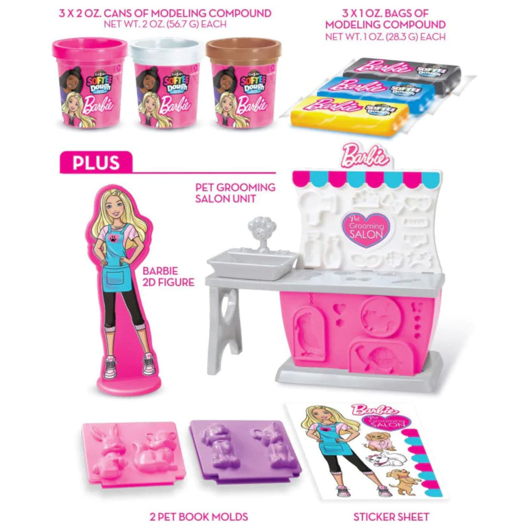 Cra-Z-Art Barbie Softee Dough Pet Shop - HUNA