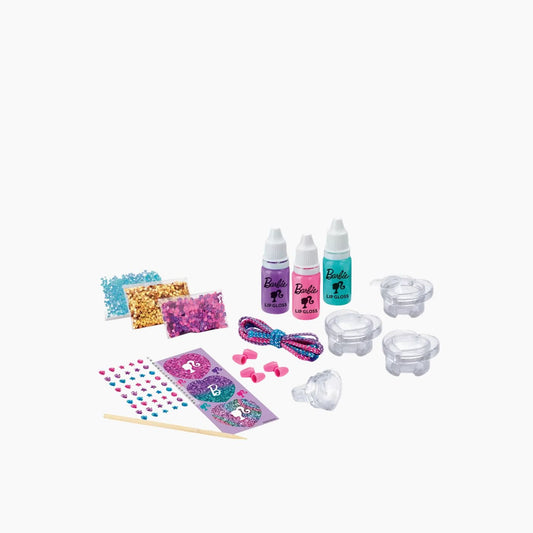 Cra-Z-Art Barbie Sparkling Sweet Heart Lip Gloss Lockets Craft Kit
