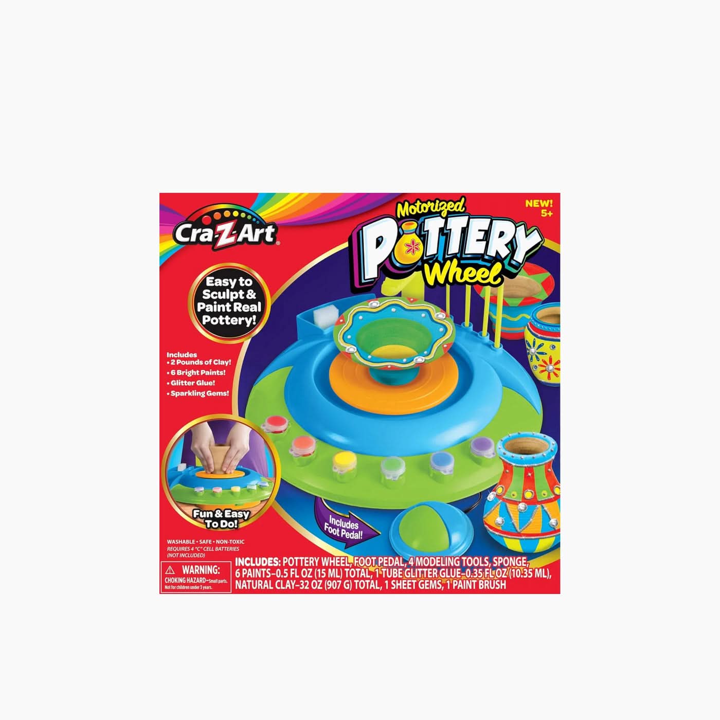 Cra-Z-Art Motorized Pottery Wheel Kit Cra-Z-Art Motorized Pottery Wheel Kit