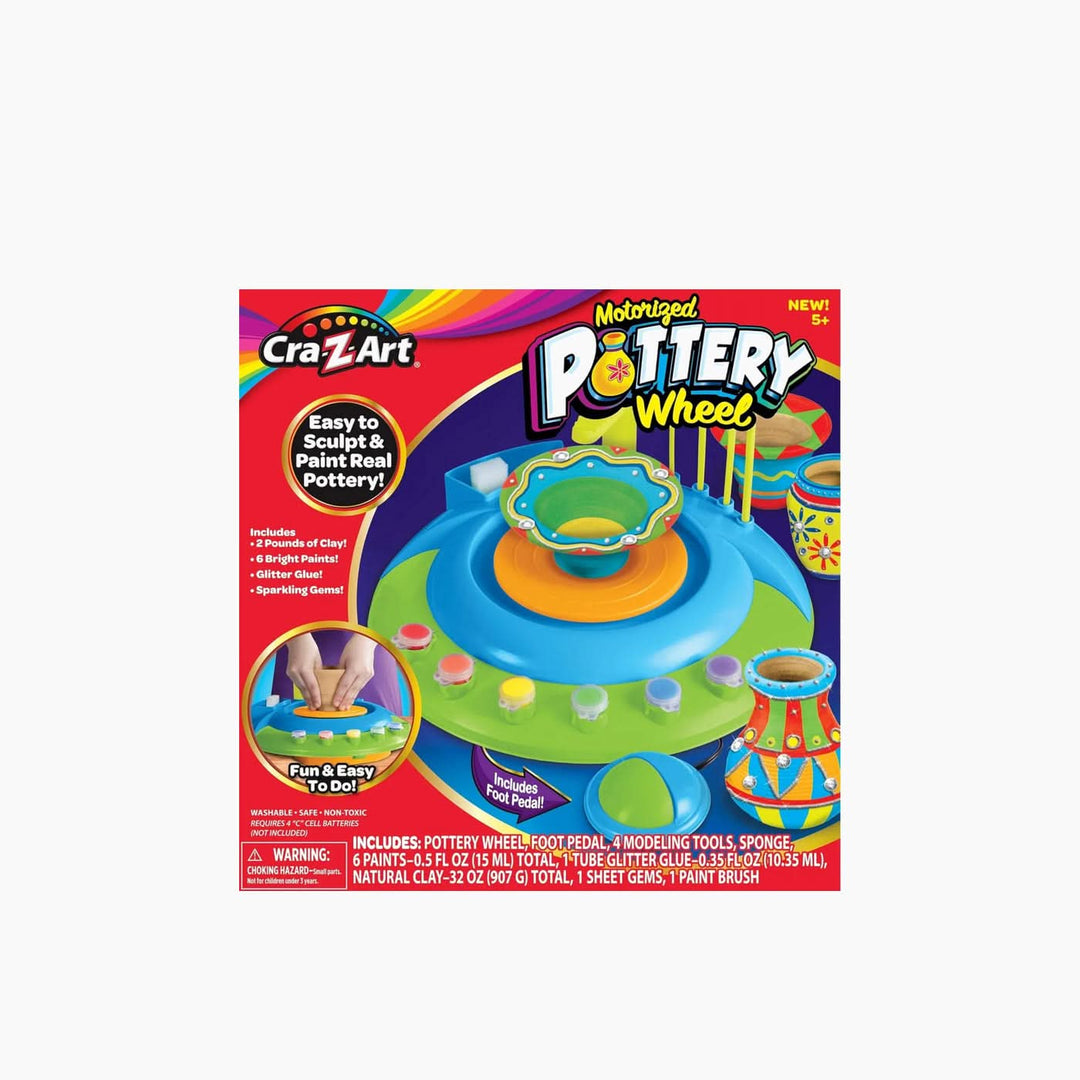 Cra-Z-Art Motorized Pottery Wheel Kit - HUNA