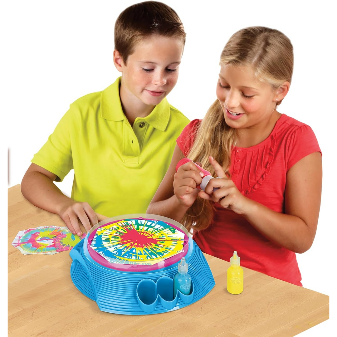 Cra-Z-Art Scented Spinning Art Machine with banana, blueberry, and cherry paints