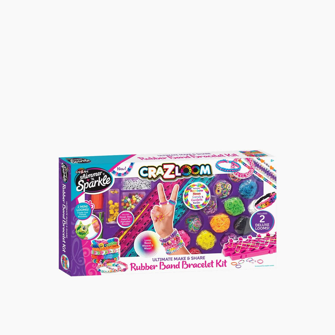 Cra-Z-Art Cra Z Loom Rubber Band Bracelet Kit - HUNA