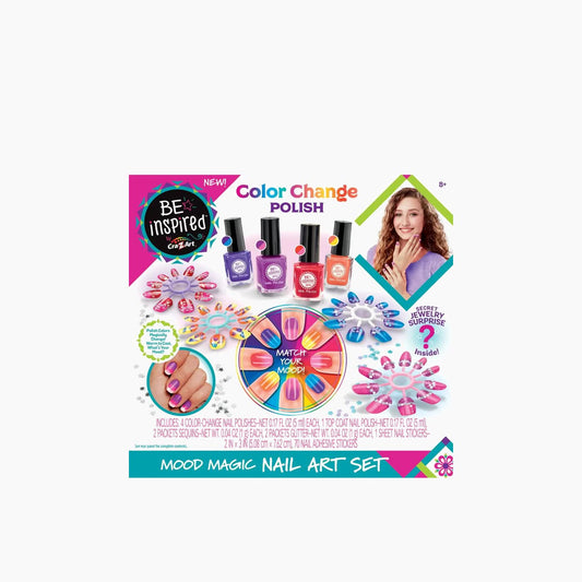 مجموعة فن الأظافر Cra-Z-Art Shimmer 'N Sparkle Mood Magic