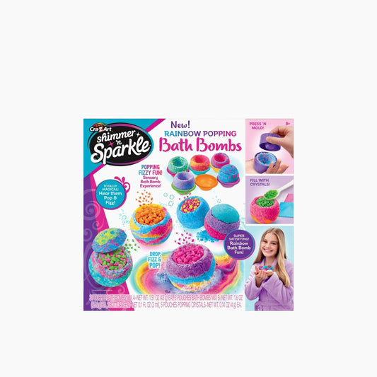 Cra-Z-Art Shimmer N Sparkle Glitter & Gem Lip Gloss Lockets Activity Set