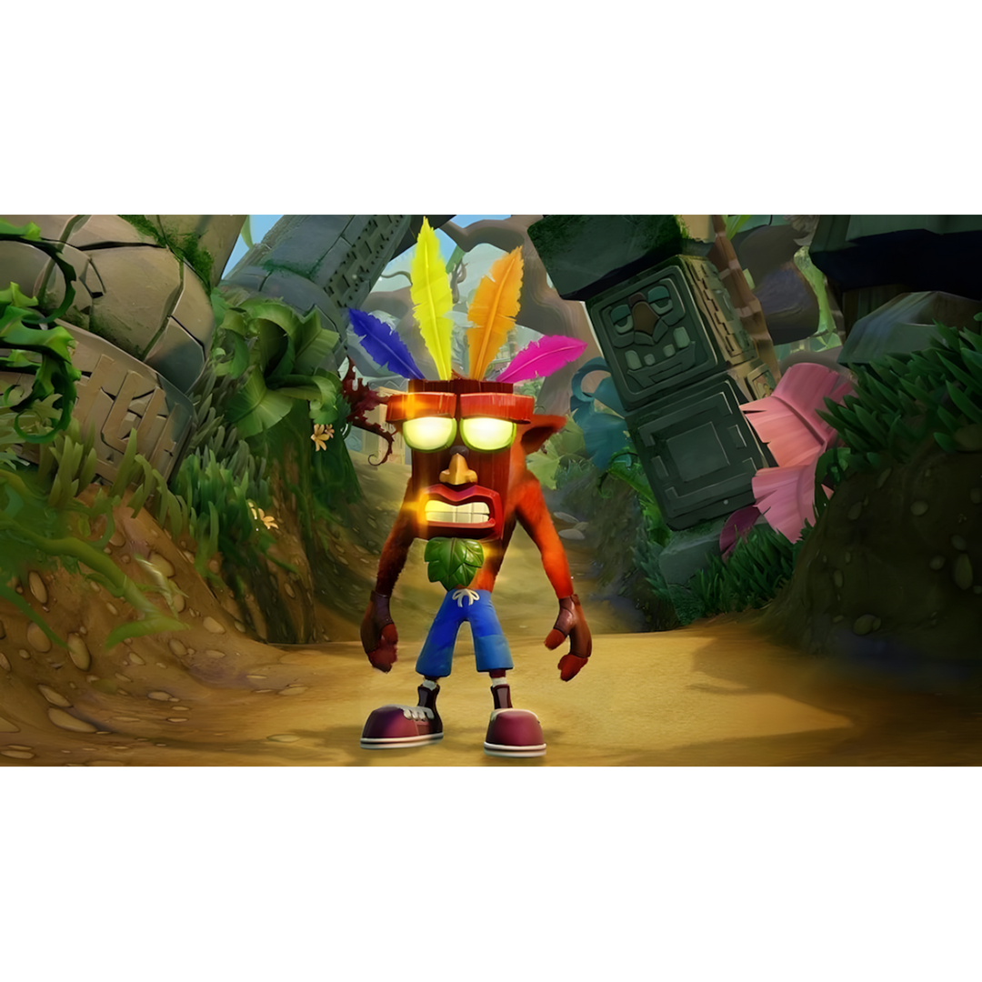 Crash Bandicoot N. Sane Trilogy PS4 video game compilation