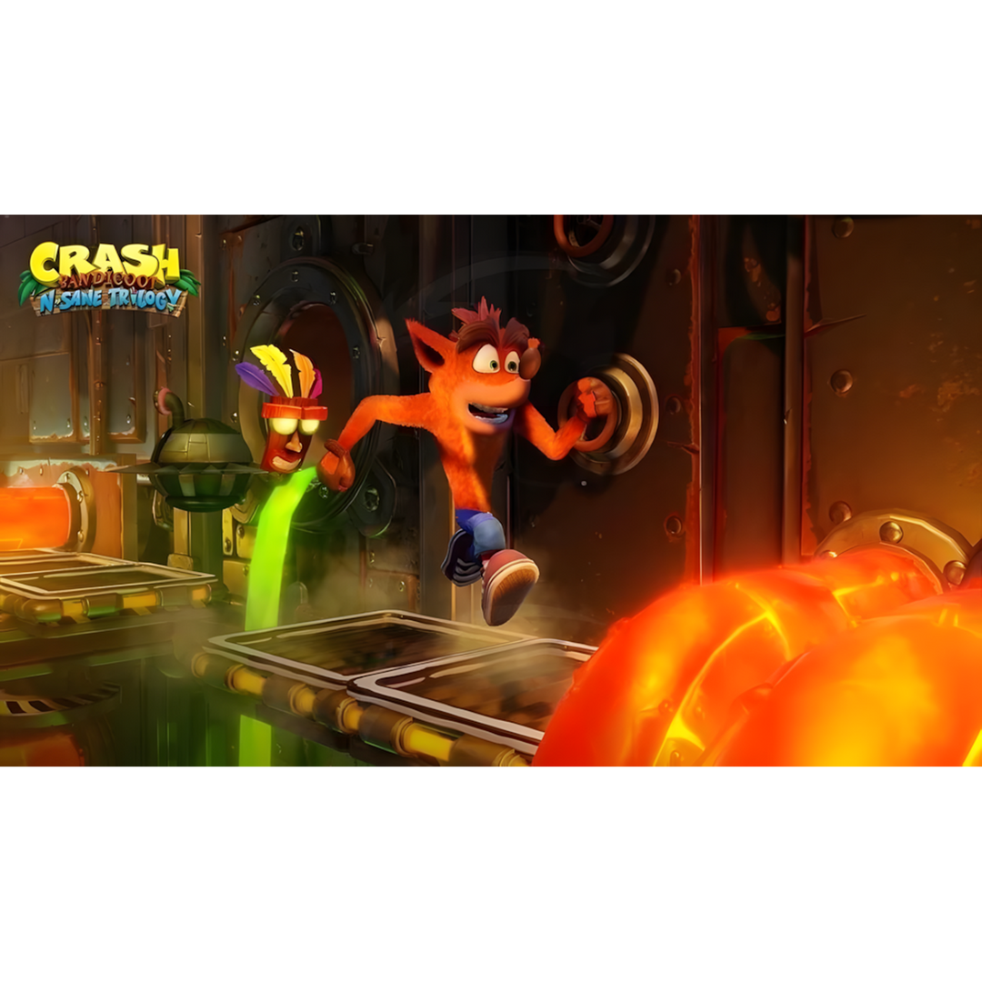 Crash Bandicoot N. Sane Trilogy PS4 video game compilation