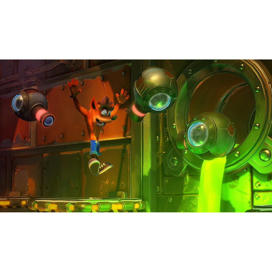 Crash Bandicoot N. Sane Trilogy PS4 video game compilation