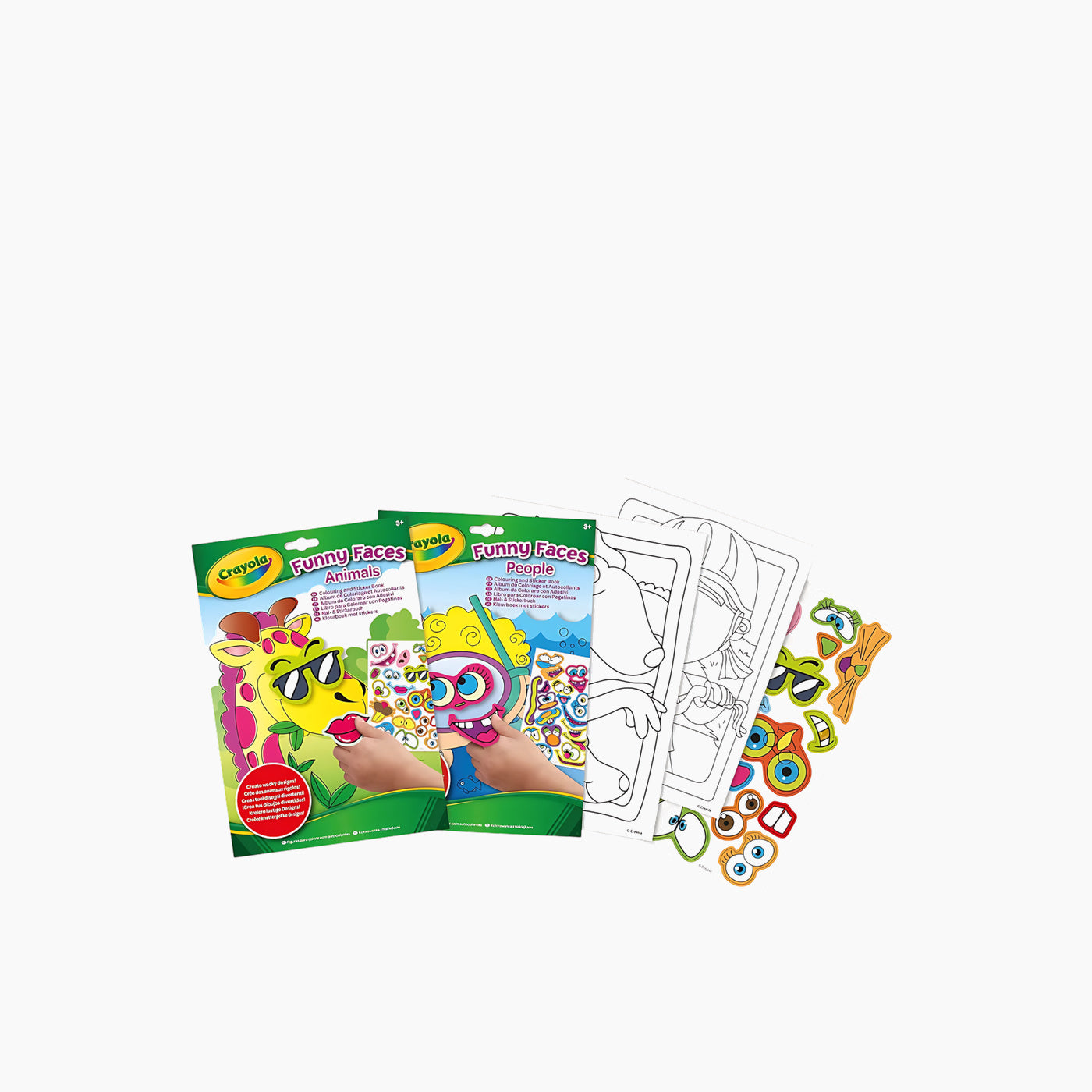 Crayola-Colour Book With Stickers - 28 X 21 X 1 Cm Crayola-Colour Book With Stickers - 28 X 21 X 1 Cm