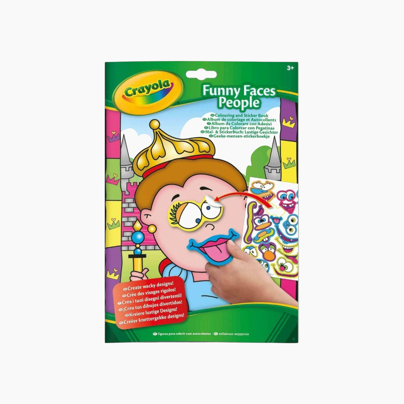 Crayola-Colour Book With Stickers - 28 X 21 X 1 Cm Crayola-Colour Book With Stickers - 28 X 21 X 1 Cm
