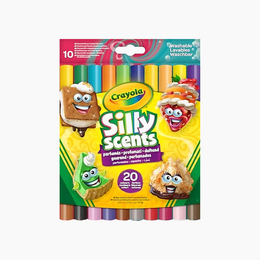 Crayola Silly Scents Washable Double Tip Maxi Scented Markers