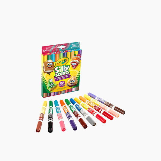 Crayola Silly Scents Washable Double Tip Maxi Scented Markers