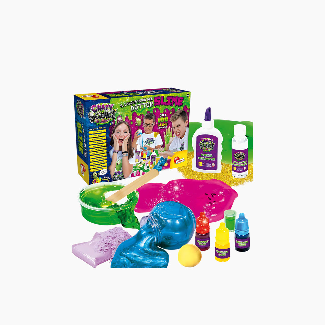 Lisciani Crazy Science The Laboratory of Doctor Slime Play Dough - HUNA