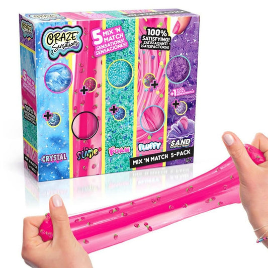 ألعاب قناة Crazy Sensations مزيج ومطابقة الأنماط
