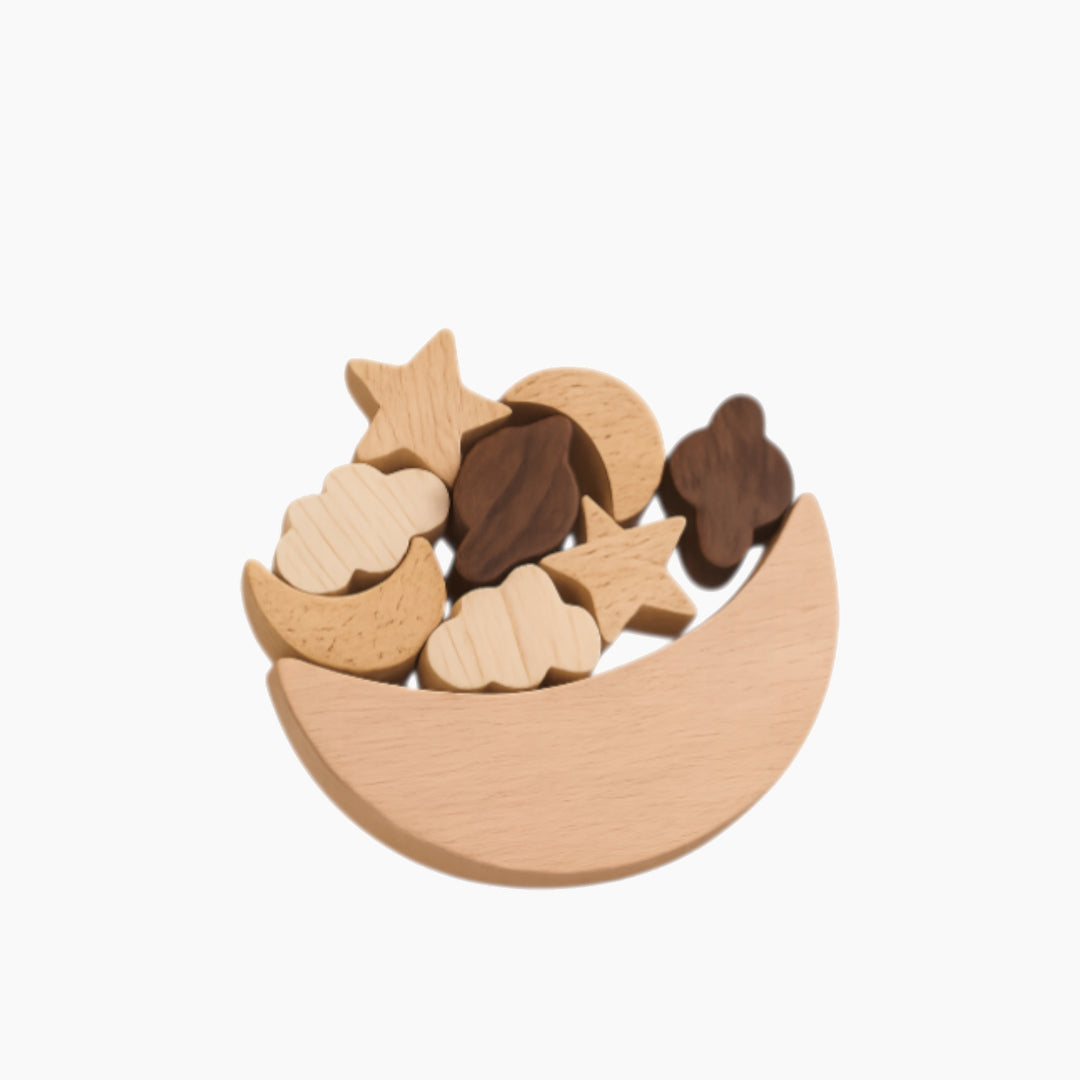 Wooden Crescent Balance Toy