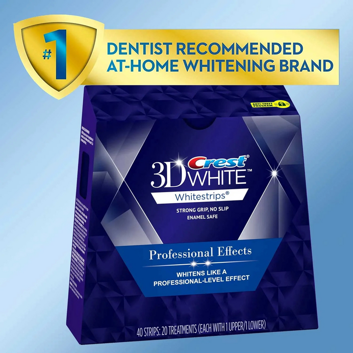 Crest 3D White Whitestrips Teeth Whitening Strips 1 Pc