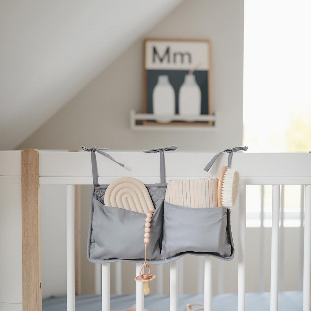 Mushie Crib Storage Pocket - Tradewinds - HUNA