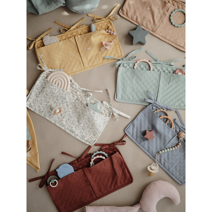 Mushie Crib Storage Pocket - Tradewinds - HUNA