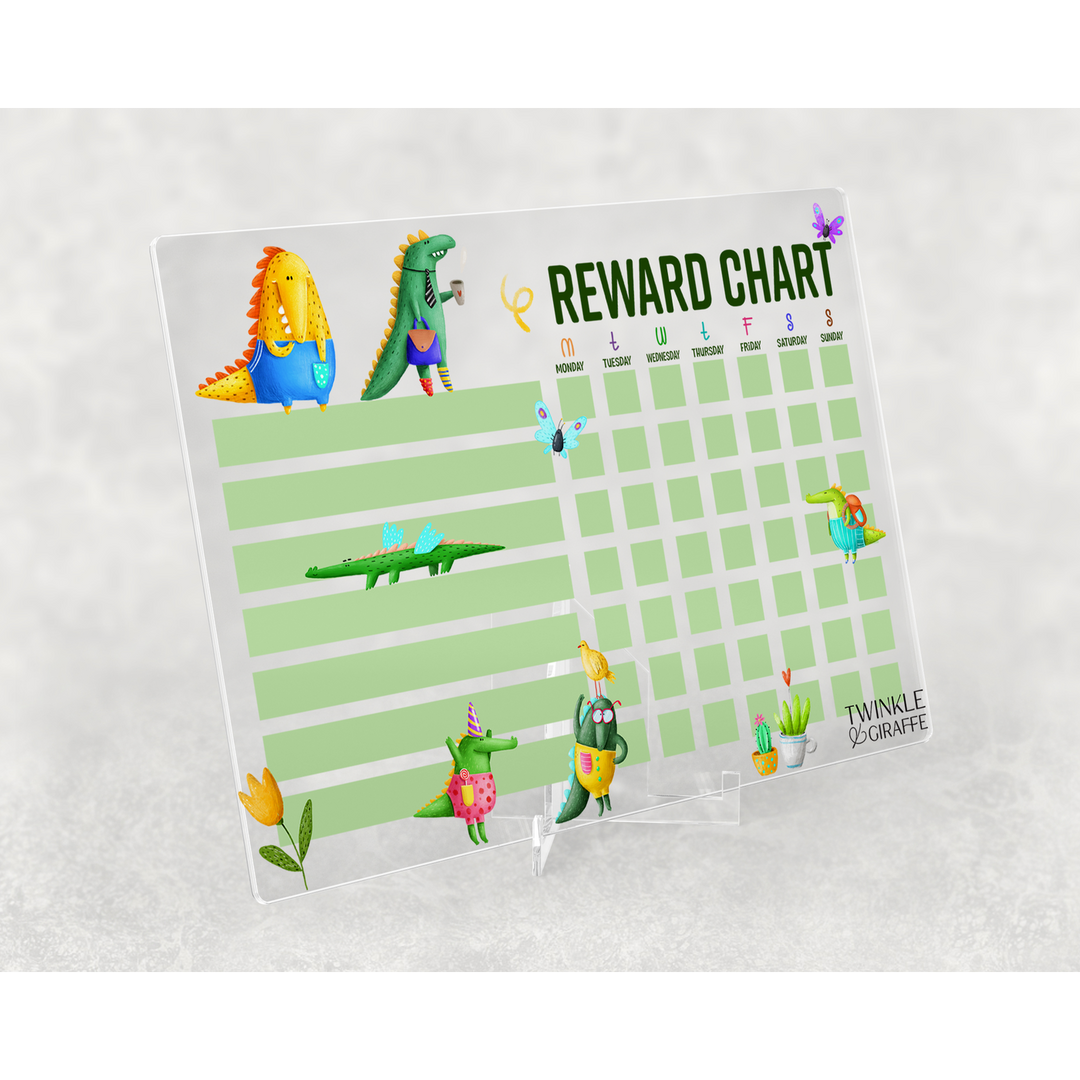 Twinkle &amp; Giraffe Acrylic Reward Chart