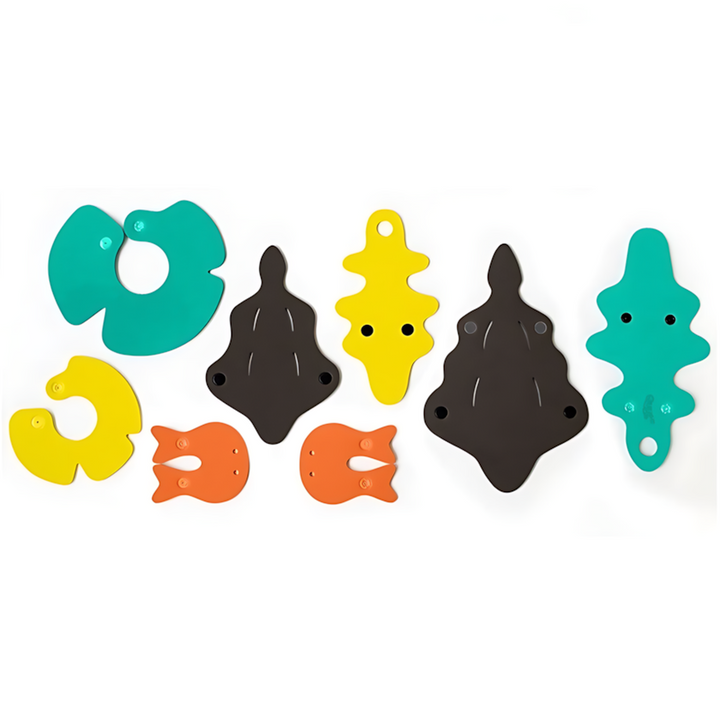 Quut Crocodile River EVA foam construction set