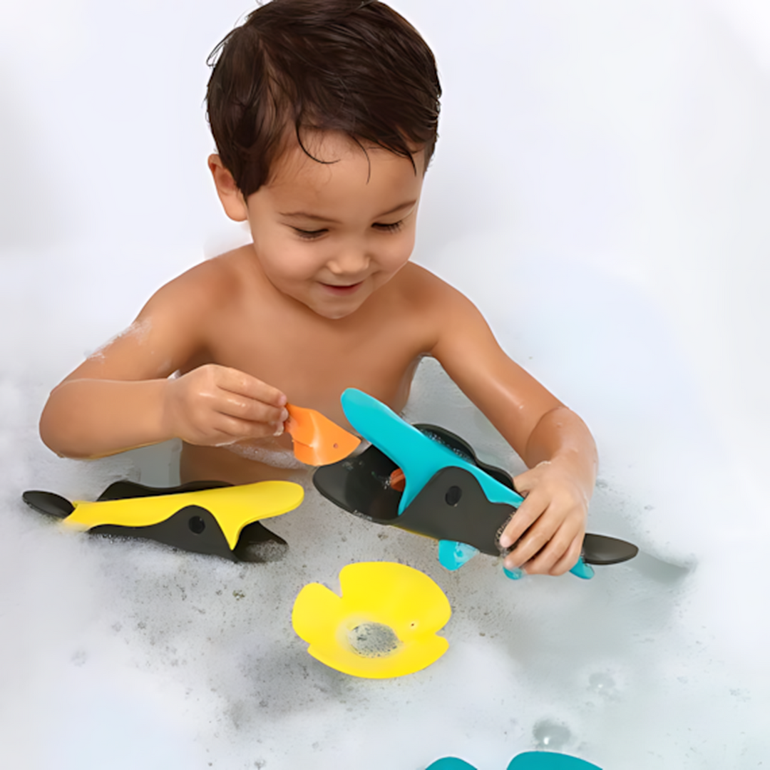 Quut Crocodile River EVA foam construction set
